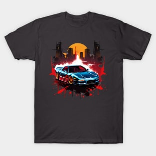 honda nsx city skyline T-Shirt